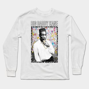 Big Daddy Kane / Retro Aesthetic 90s Style Long Sleeve T-Shirt